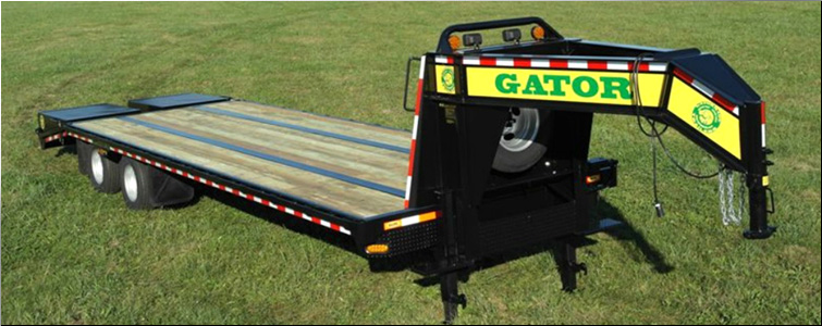GOOSENECK TRAILER 30ft tandem dual - all heavy-duty equipment trailers special priced  Yancey County, North Carolina