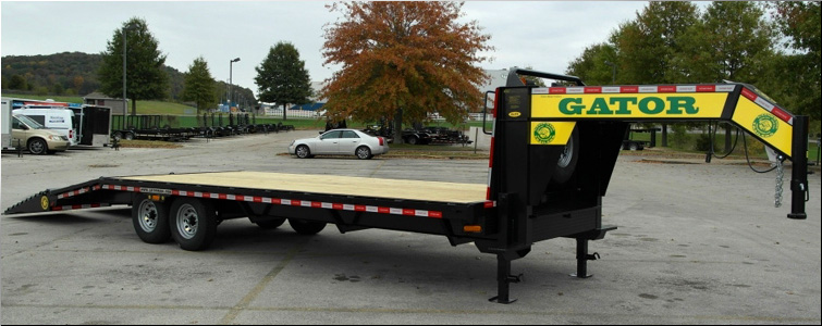 Gooseneck flat bed trailer for sale14k  Yancey County,  North Carolina
